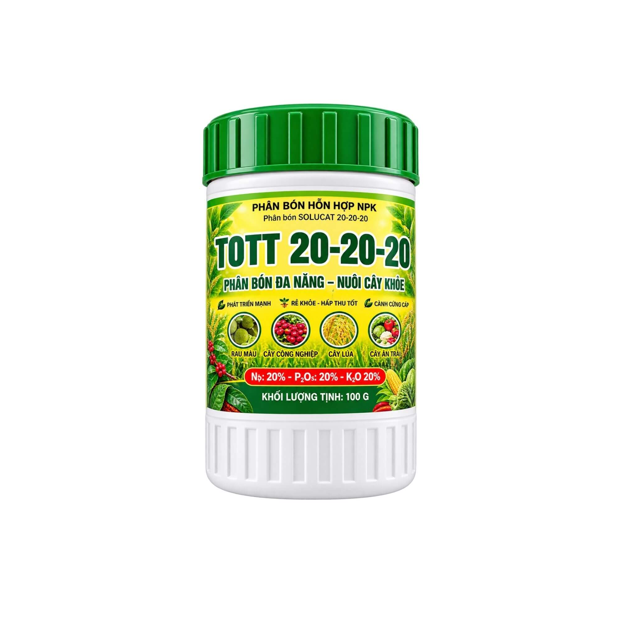TOTT NPK 20-20-20 | Kích Rễ, Dưỡng Cây, Dưỡng Lá
