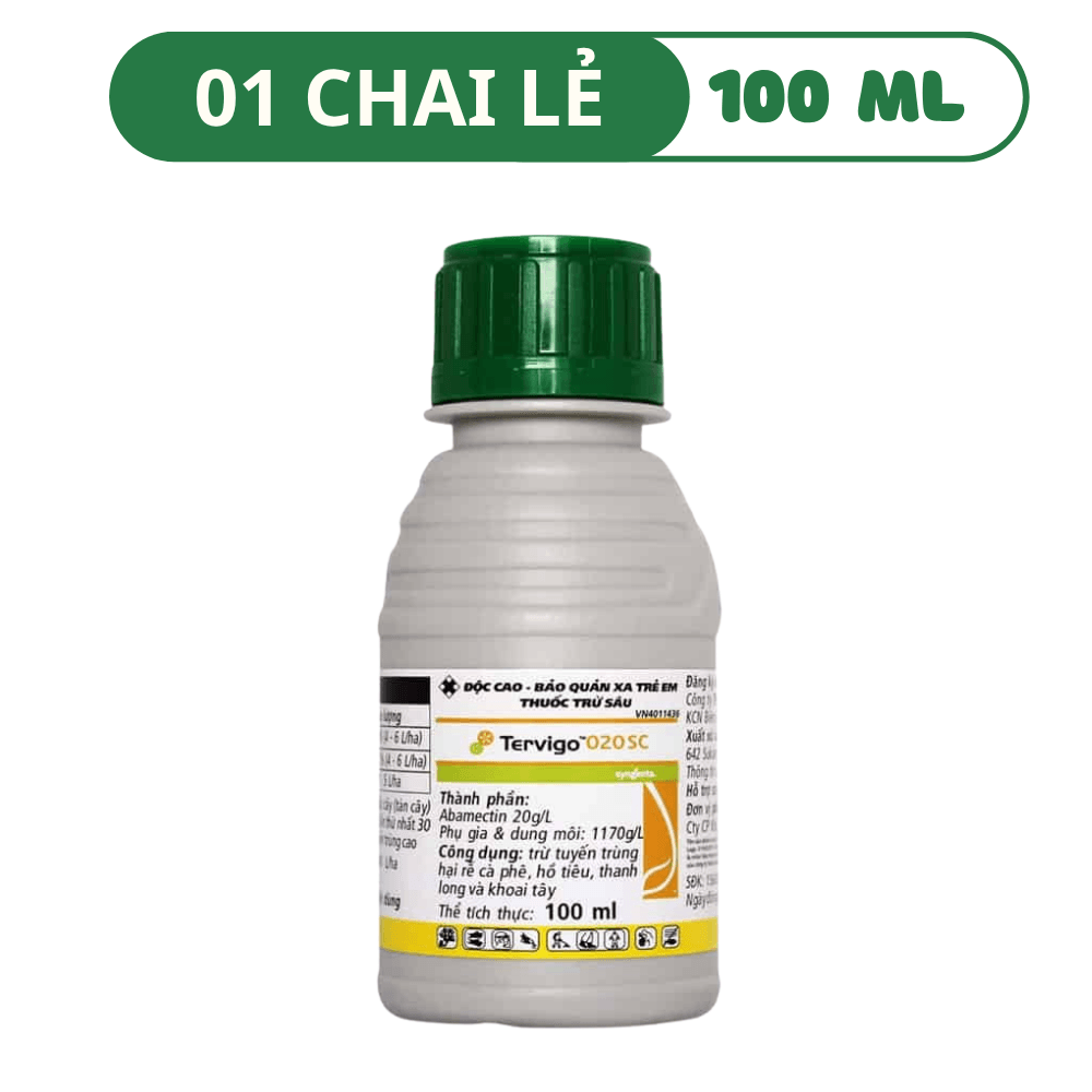 Thuốc Đặc Trị Tuyến Trùng Rễ Syngenta Tervigo 020SC - 01 CHAI (100 ML)