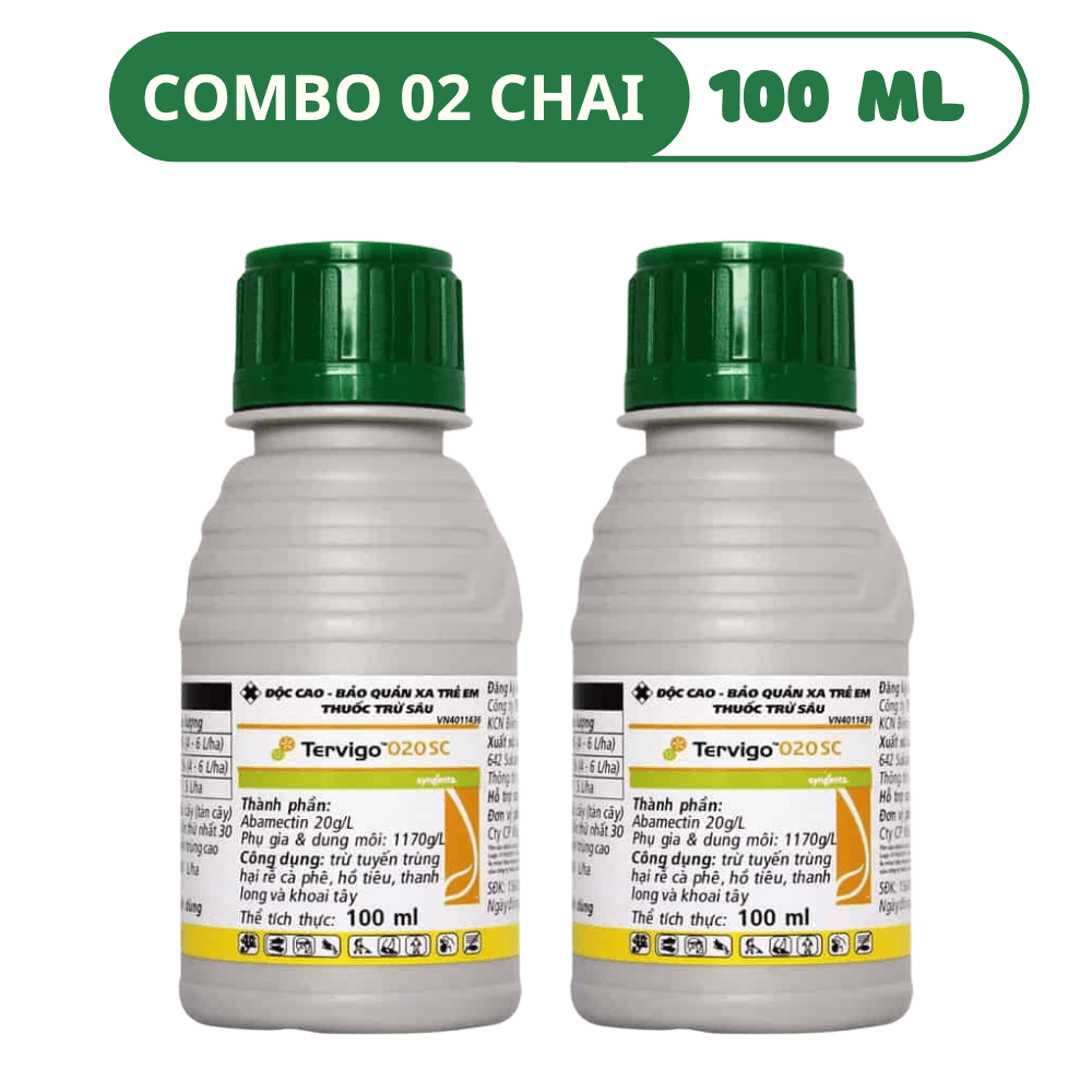 Thuốc Đặc Trị Tuyến Trùng Rễ Syngenta Tervigo 020SC - COMBO 02 CHAI (100 ML)