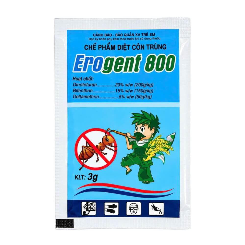 Thuốc Diệt Kiến EROGENT 800 Thế Hệ Mới, Hiệu Lực Mạnh