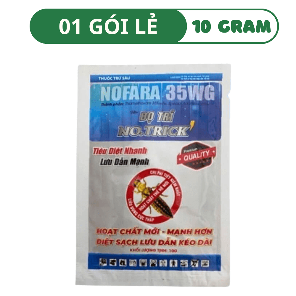 Thuốc Trị Bọ Trĩ NOFARA 35WG - 01 GÓI (10 GRAM)