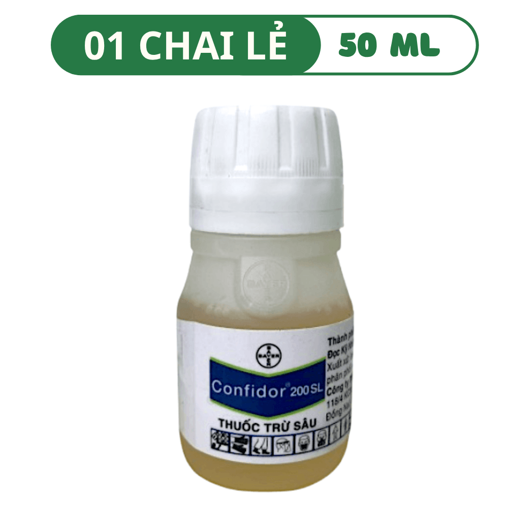 Thuốc Trừ Bọ Trĩ Và Rệp Sáp Confidor 200 SL - 01 CHAI (50 ML)