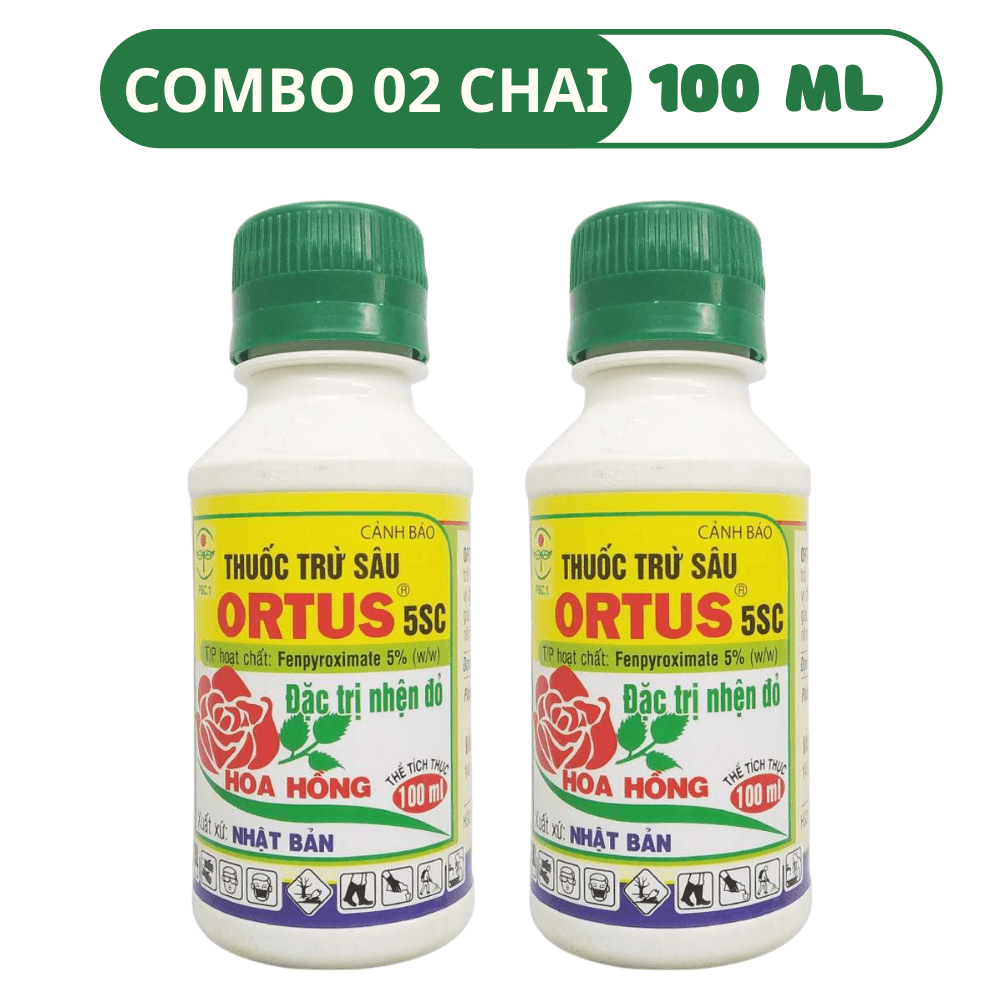 Thuốc Trừ Nhện Đỏ Ortus 5SC - COMBO 02 CHAI (100 ML)