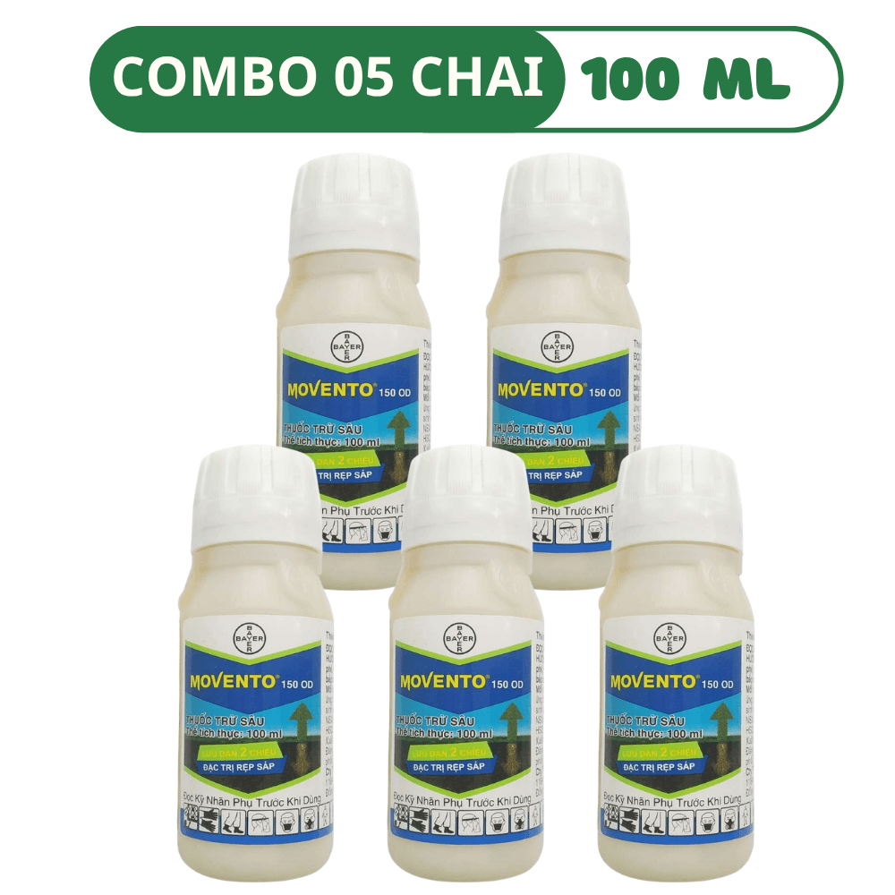 Thuốc Trừ Rệp Sáp Và Bọ Trĩ Movento 150OD - COMBO 05 CHAI (100 ML)
