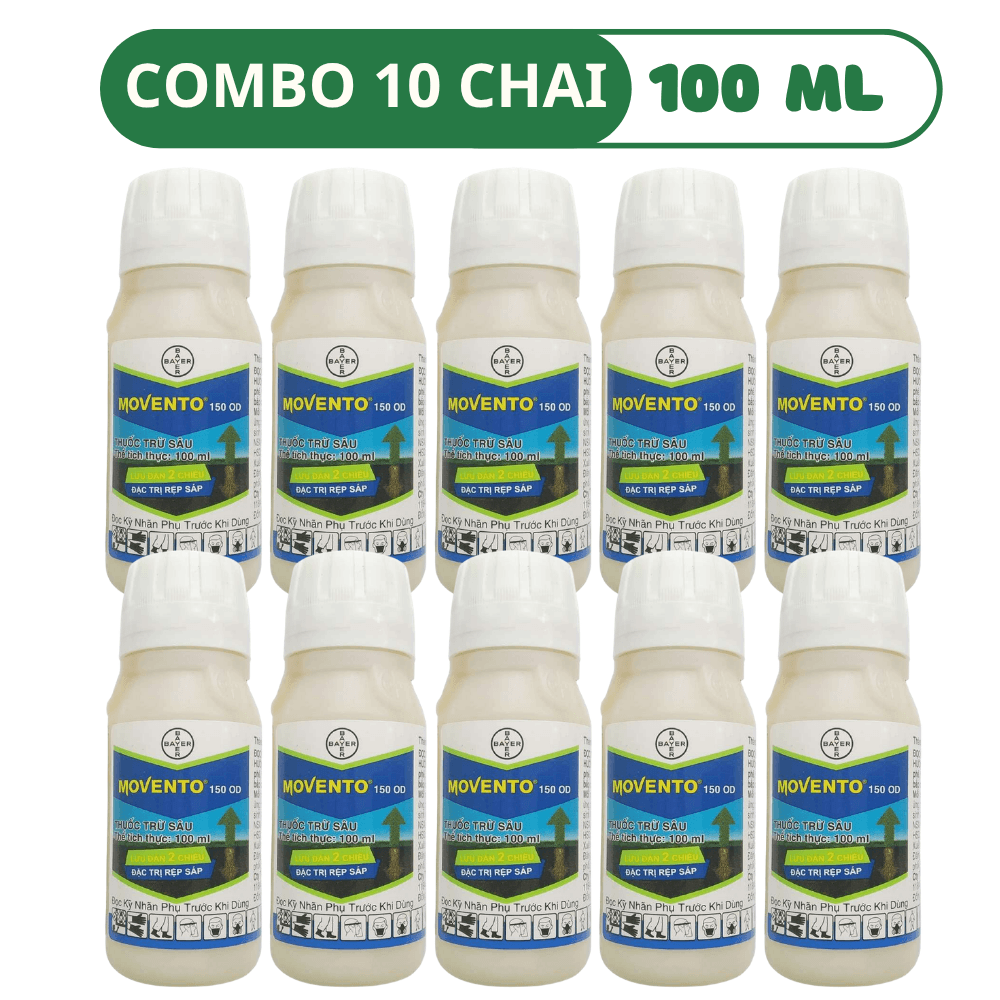Thuốc Trừ Rệp Sáp Và Bọ Trĩ Movento 150OD - COMBO 10 CHAI (100 ML)