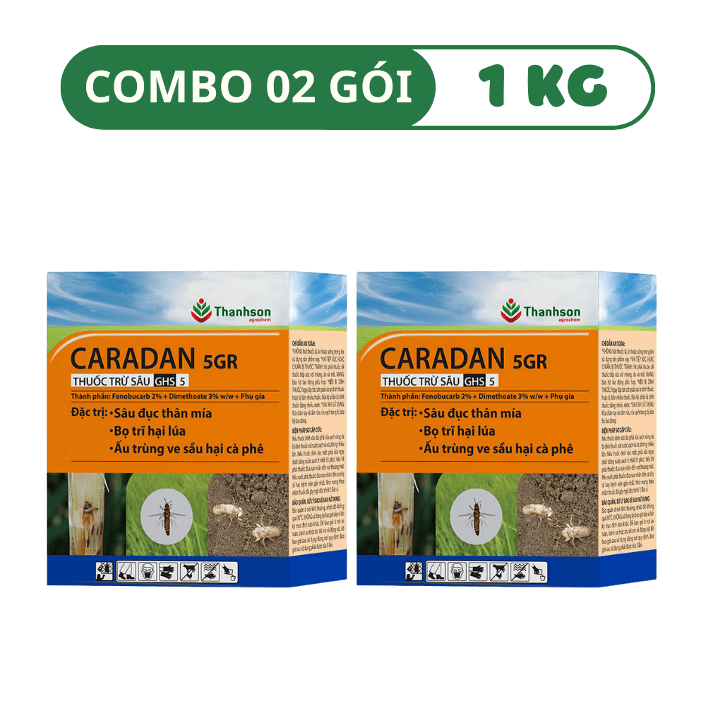 Thuốc Trừ Sâu Dạng Hạt CARADAN 5GR