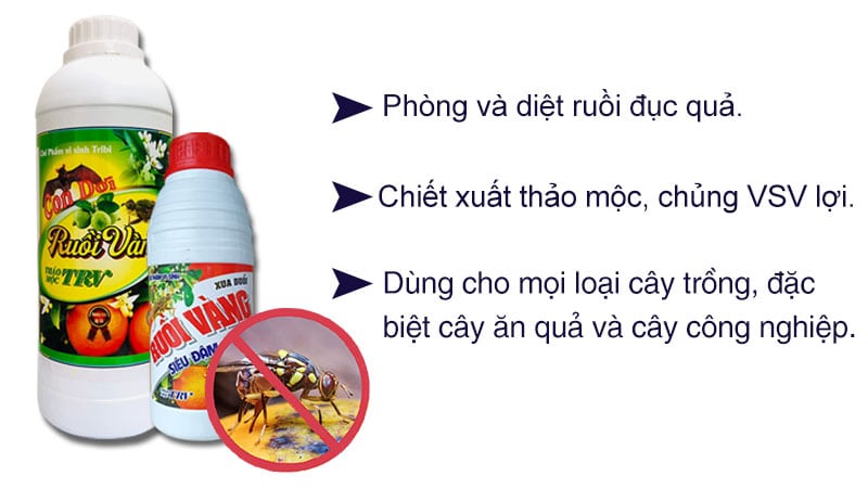 Thuốc đặc trị ruồi vàng dạng sinh học