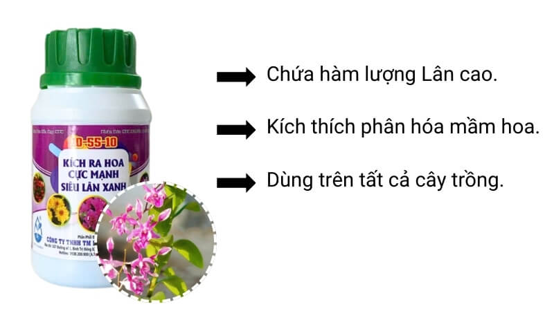 Công dụng của phân npk 10-55-10