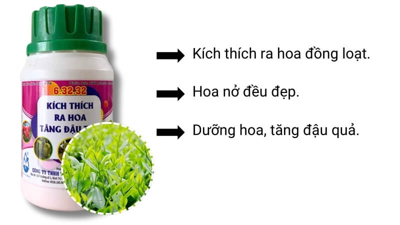 công dụng của phân npk 6-32-32