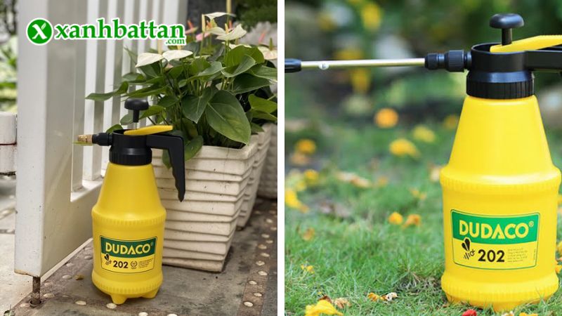 Hướng dẫn cách sử dụng, bảo quản bình tưới cây Dudaco chất liệu nhựa