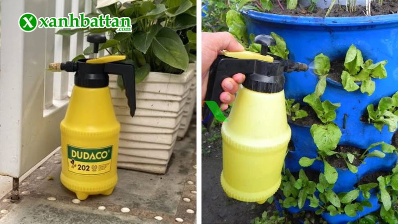 Bình tưới cây Dudaco chất liệu nhựa là gì?