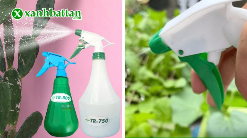 Hướng dẫn cách sử dụng, bảo quản bình xịt bóp tay Dudaco TR-750