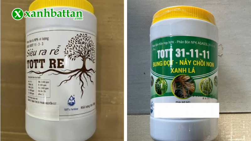 Bộ đôi TOTT RE - NPK 31-11-11 là gì?