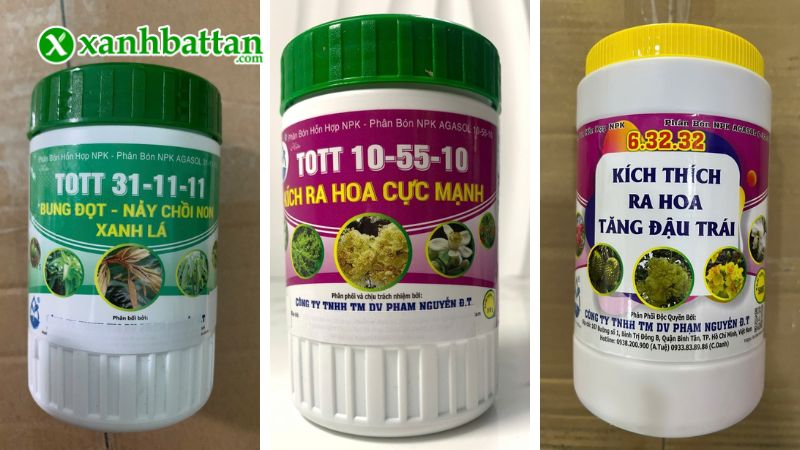Combo phân bón NPK kích chồi - kích hoa - chống rụng cánh là gì?