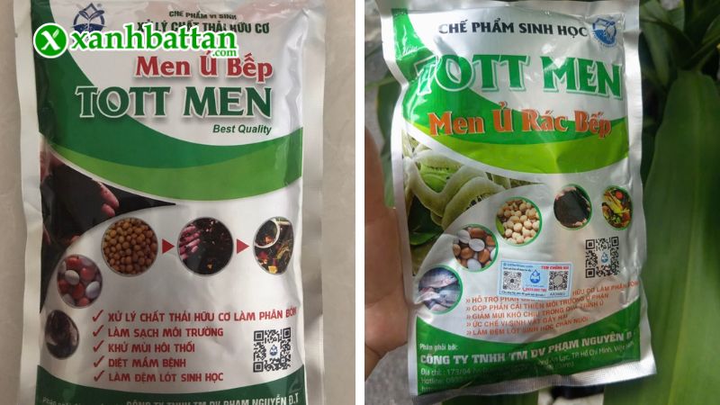 Men vi sinh TOTT MEN ủ phân bón là gì?