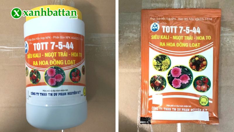 Siêu Kali TOTT 7-5-44 dưỡng hoa, dưỡng trái là gì?