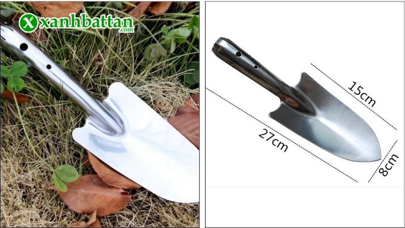 Hướng dẫn cách sử dụng, bảo quản xẻng làm vườn Inox