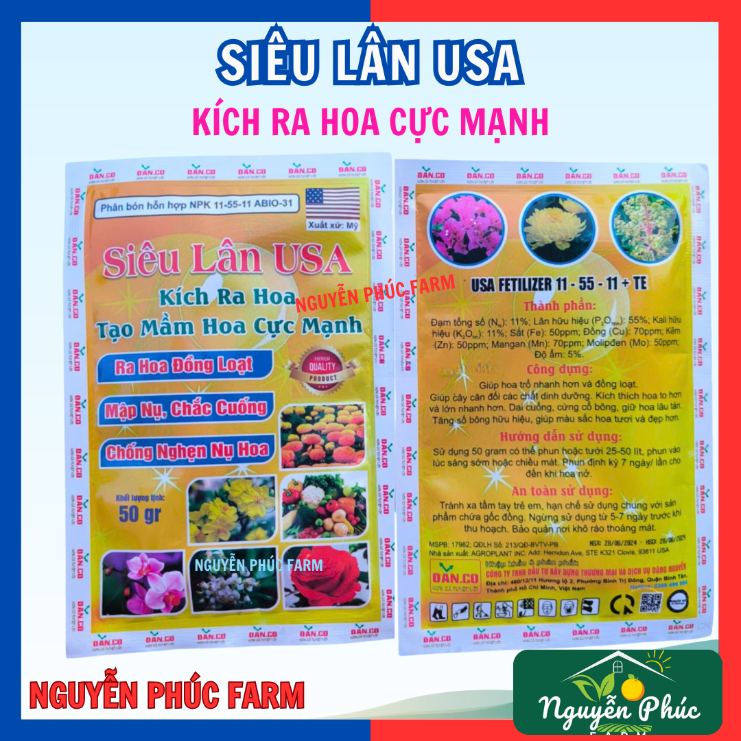 Siêu Lân Mỹ USA -Tạo Mầm Hoa Cực Mạnh