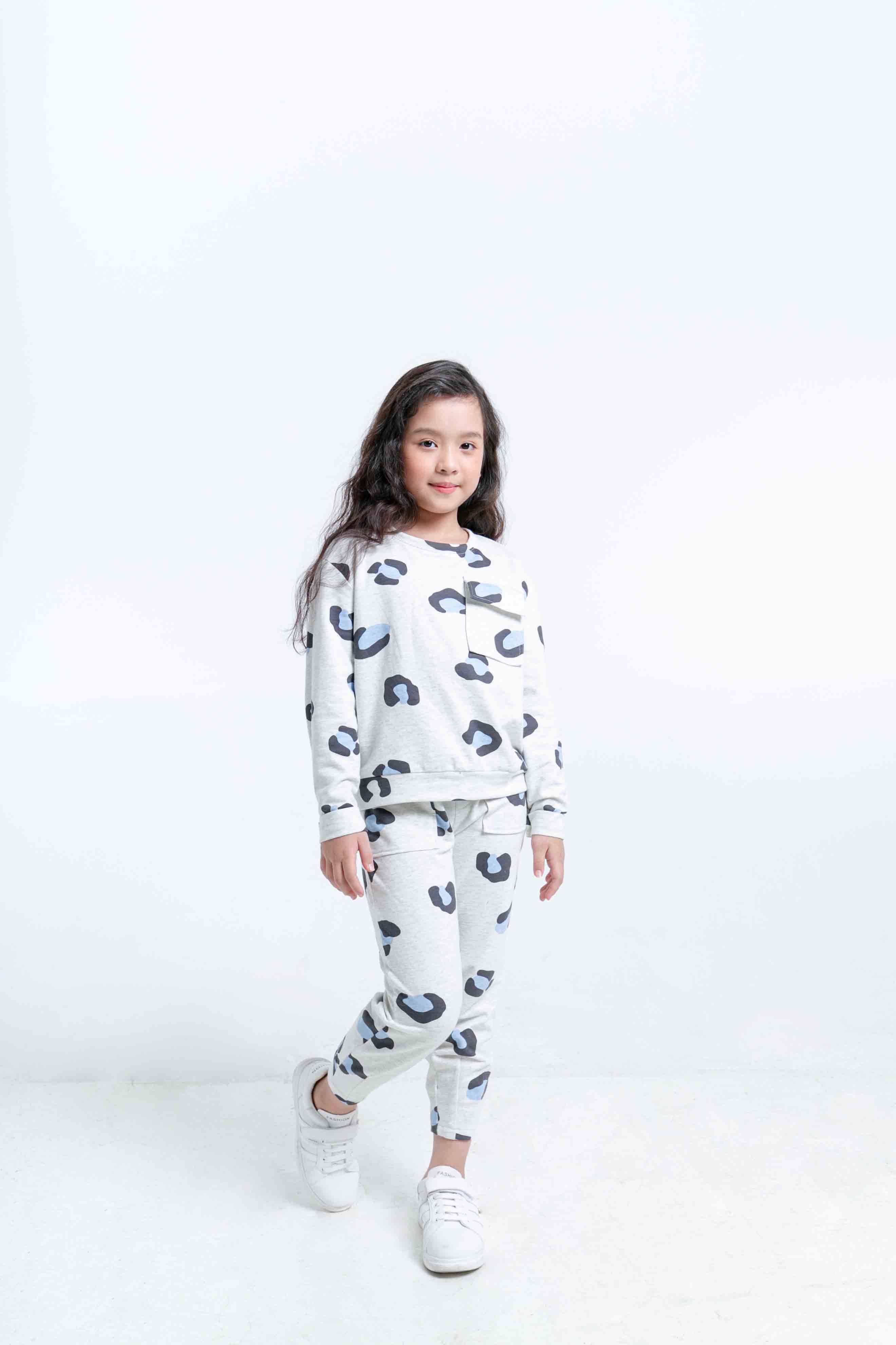 BỘ COTTON LOANG HỒNG 93G0872