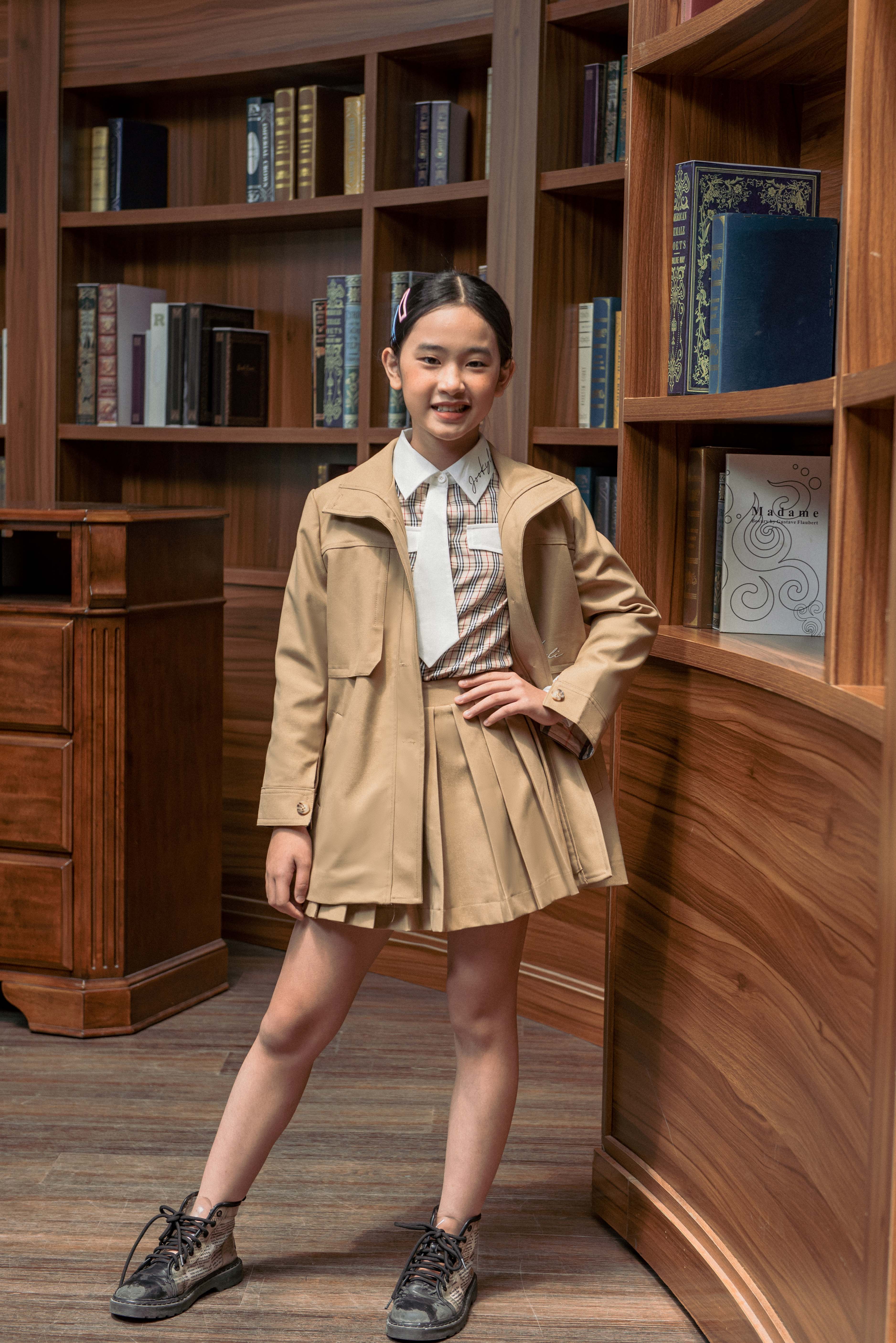 Áo Trench Coat Over 45G1026-12-018W22