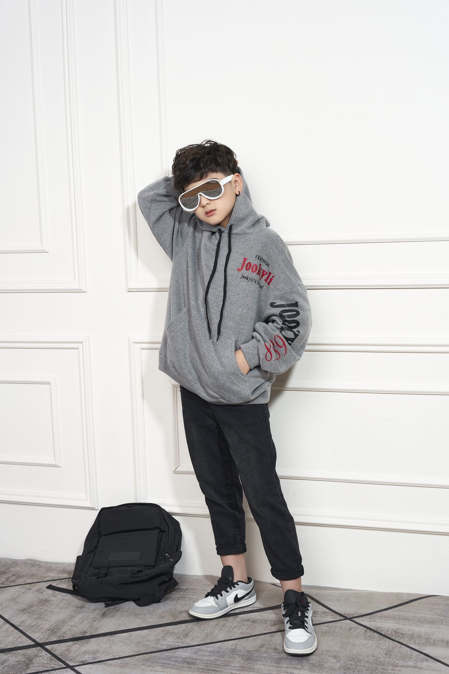 Áo Hoodie Over Bé Trai 58B0608