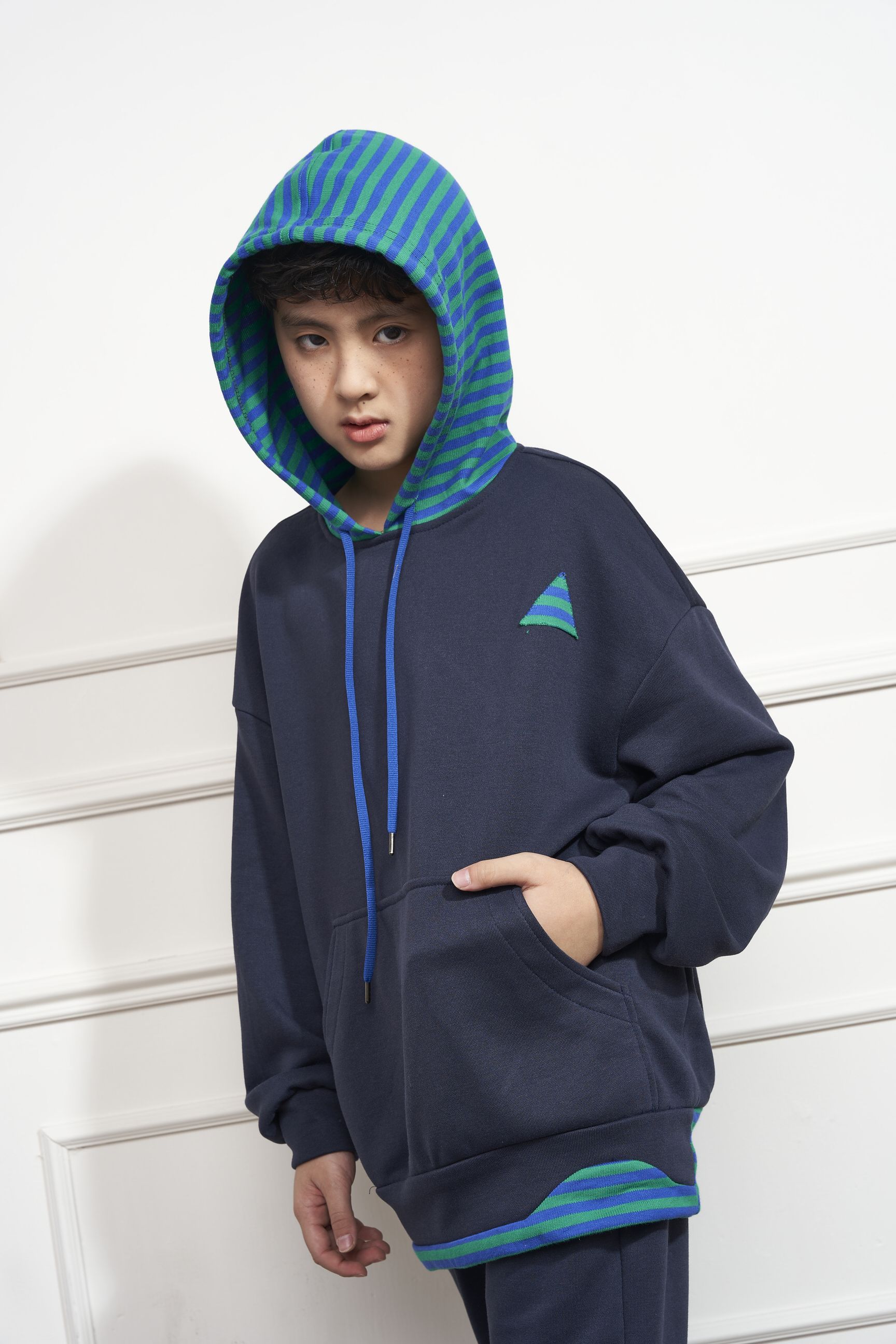 Bộ Hoodie Phối Viền 93B0603