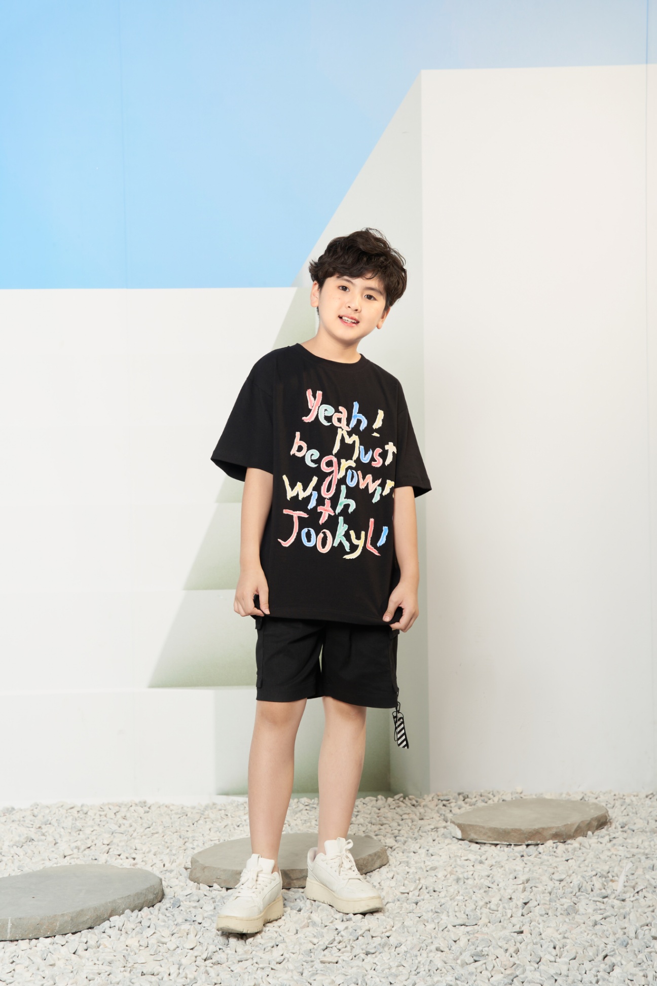 Áo Thun Unisex Boy Girl Cộc Tay -57G1107