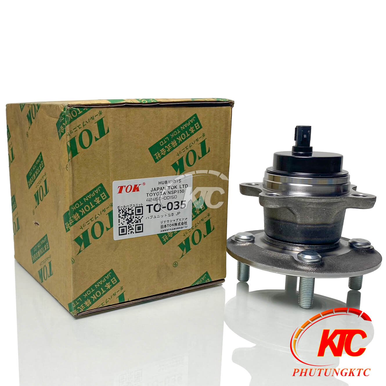 Bạc đạn bánh sau Vios hàng TOK, 424500D150