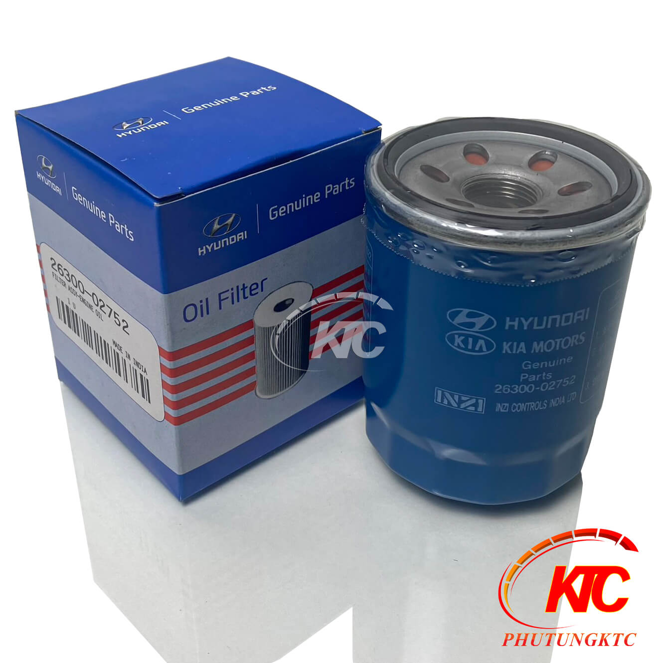 Lọc nhớt hãng HYUNDAI, 2630002752