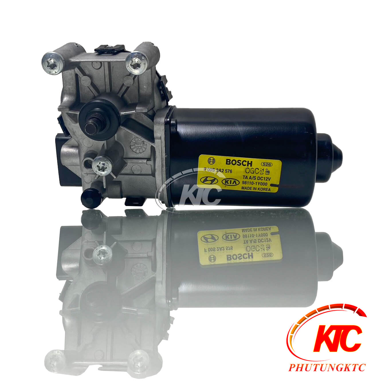 Mô tơ gạt mưa trước hãng KIA, 981101Y000