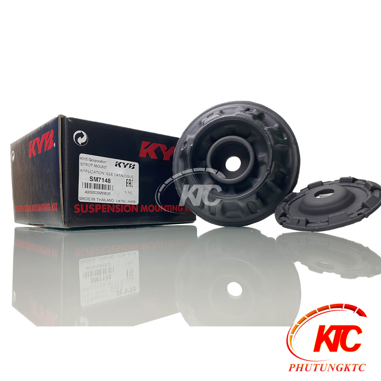 Cao su bát bèo nhún trước Vios hiệu KYB, SM7148