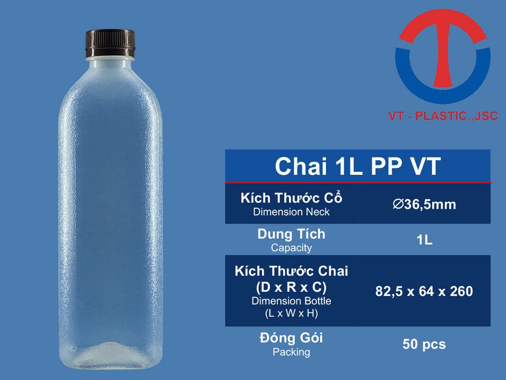 Chai 1L PP VT