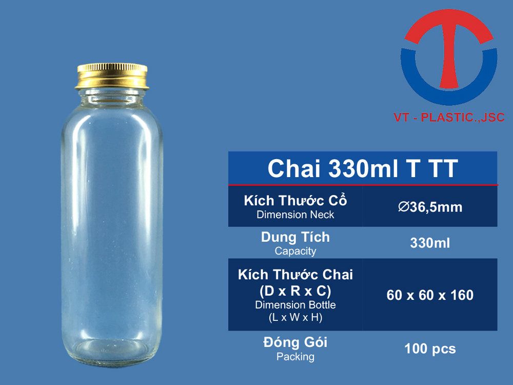 Chai 330ML T TT