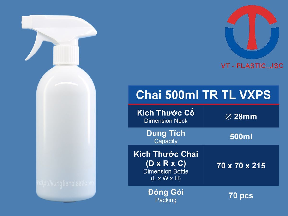 Chai 500ml Xịt Cồn - Xịt Phun Sương - Xịt Khử Trùng - Xịt Khử Khuẩn