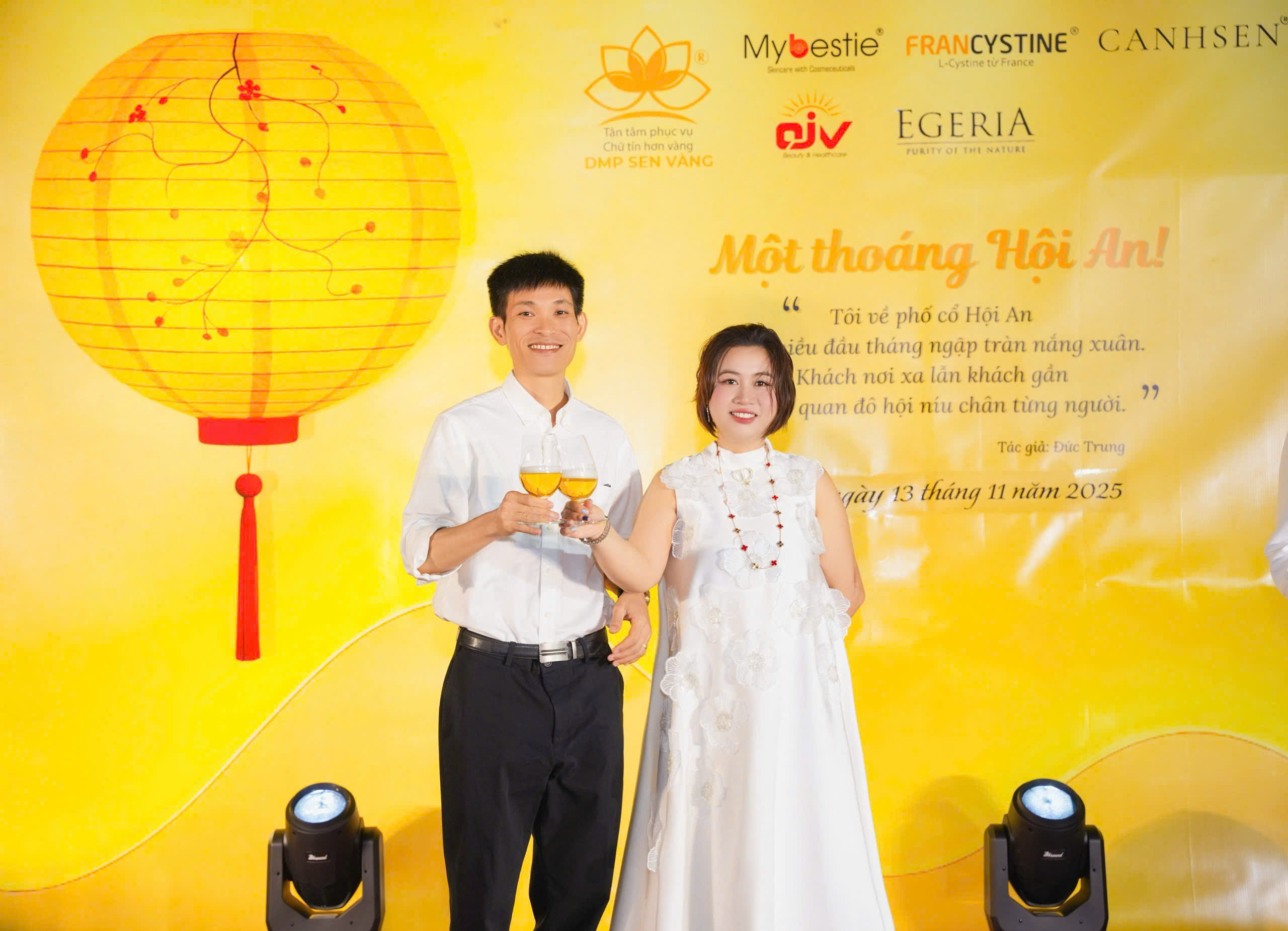 ĐÊM TIỆC THÂN MẬT CÙNG DƯỢC MỸ PHẨM SEN VÀNG TẠI NESTA HỘI AN RESORT & SPA
