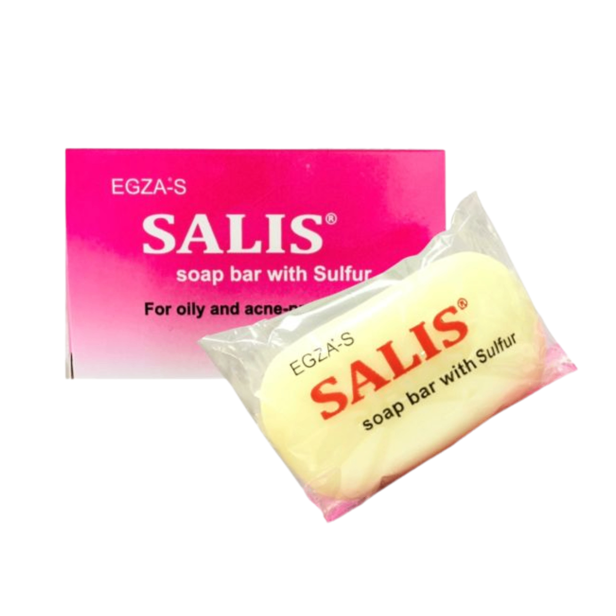 EGZA-S SALIS Soap Bar - Làm sạch da, hỗ trợ giảm mụn