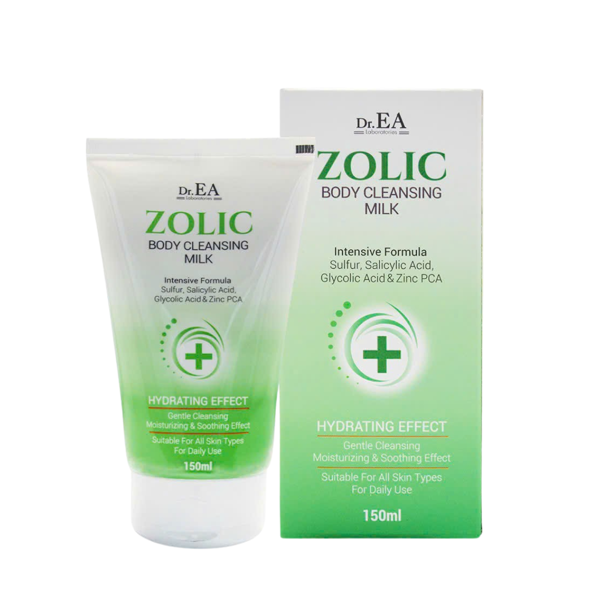 Sữa tắm Dr.EA Zolic Body Cleansing Milk Giảm Mụn Cơ Thể 150ml