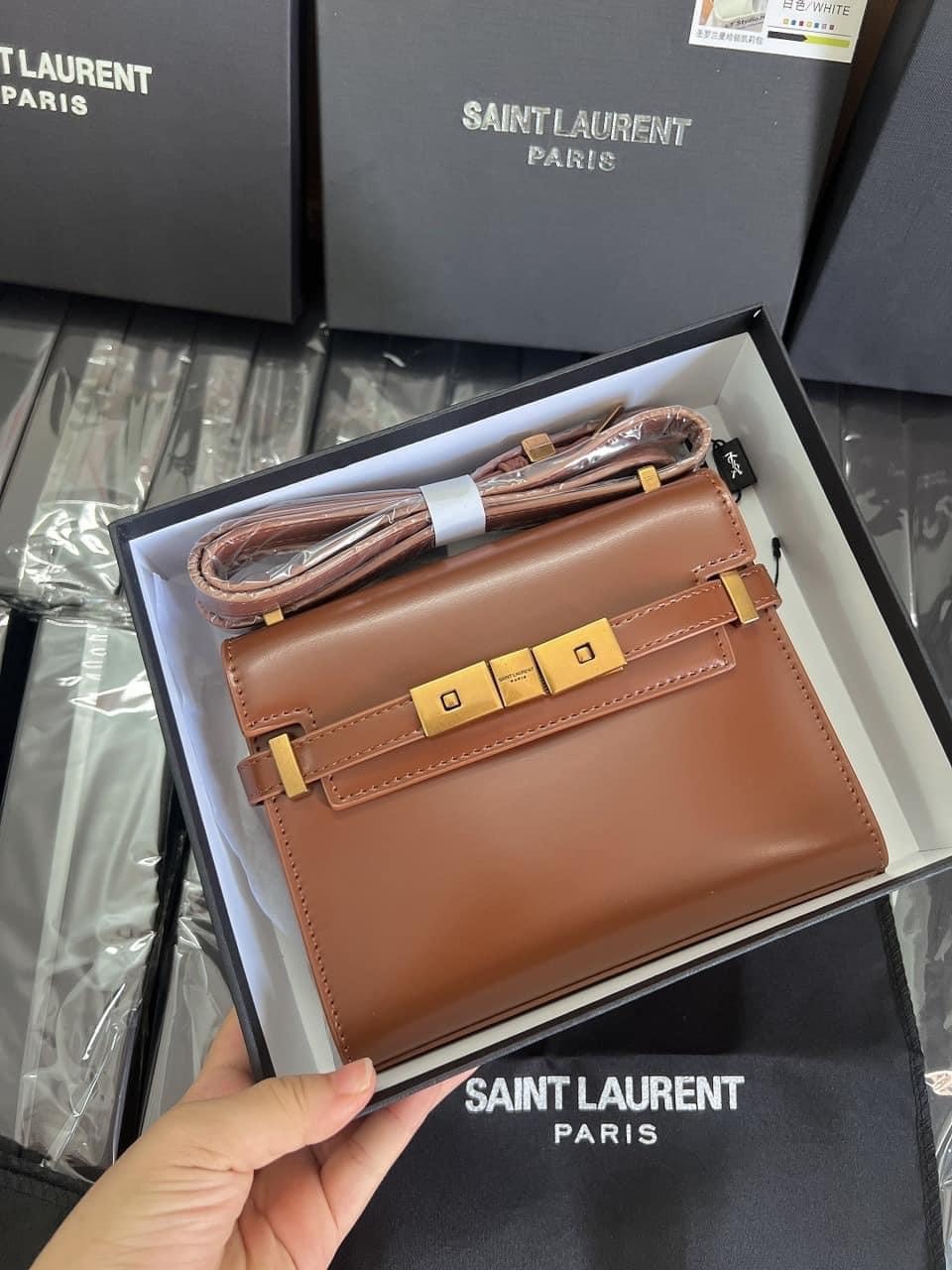 YSL-308# Túi Remake YSL Manhattan Rosé fullbox