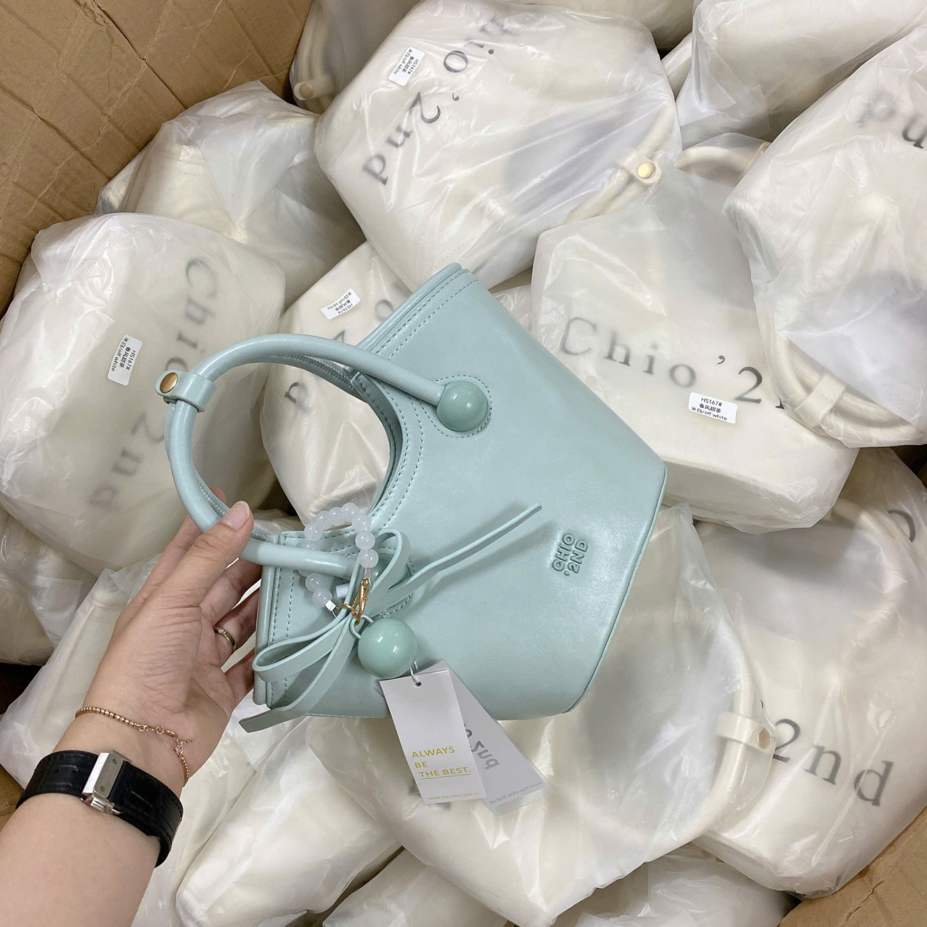 HS167# Túi Chio`2nd Tote 4 màu
