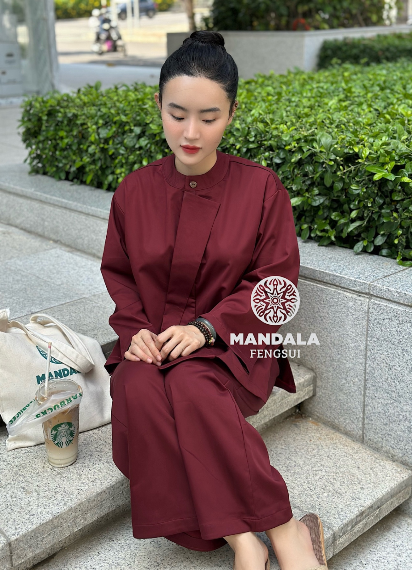 Trang Phục Vân Châu - Đỏ rượu