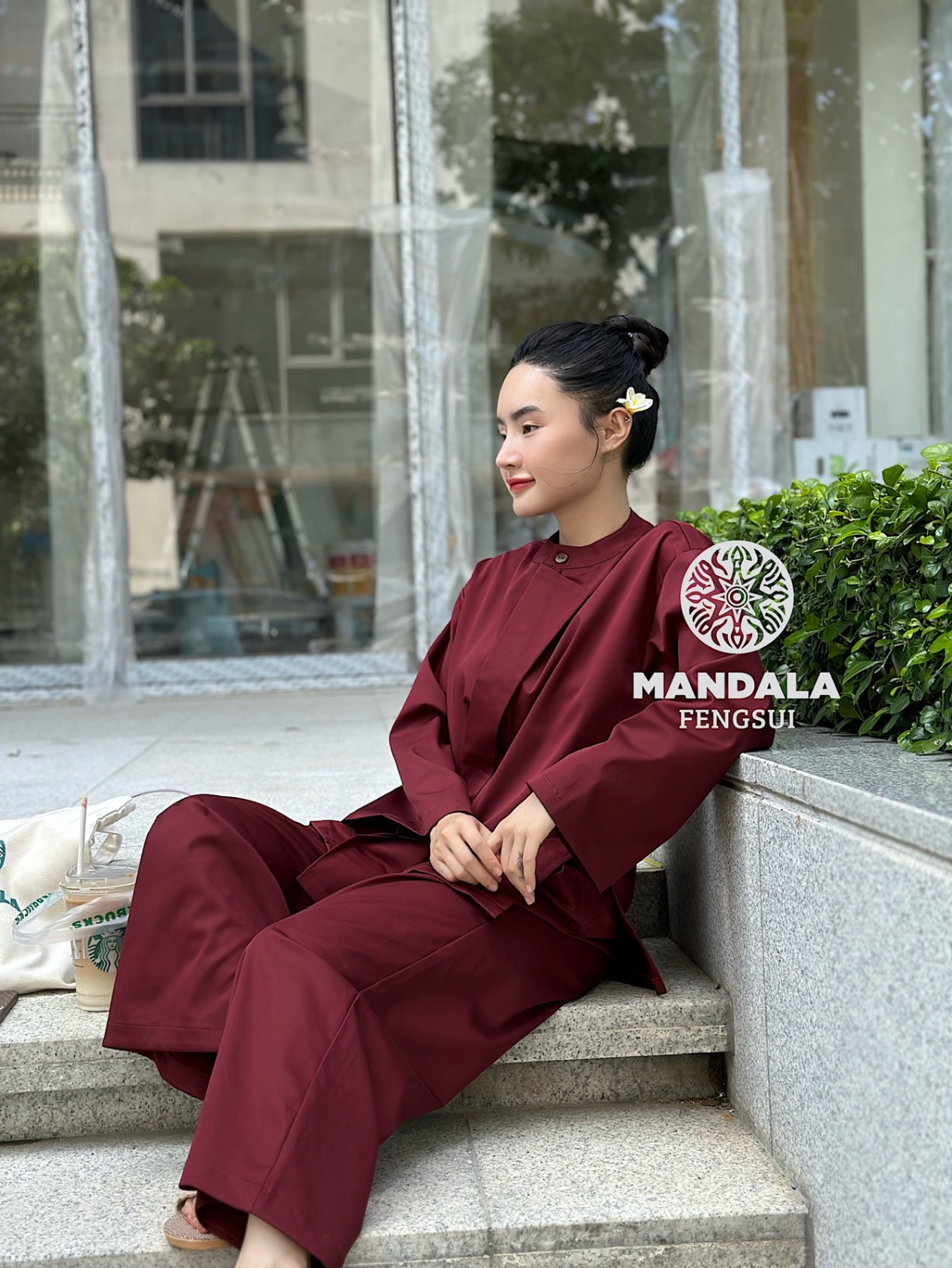 Trang Phục Vân Châu - Đỏ rượu