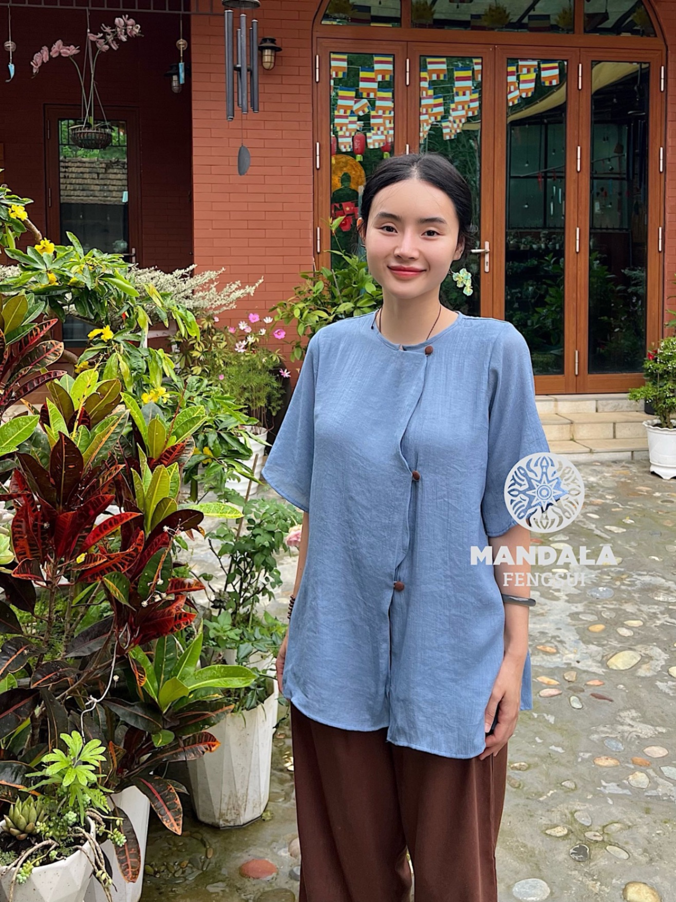 Trang Phục Hải Đường - Xanh biển