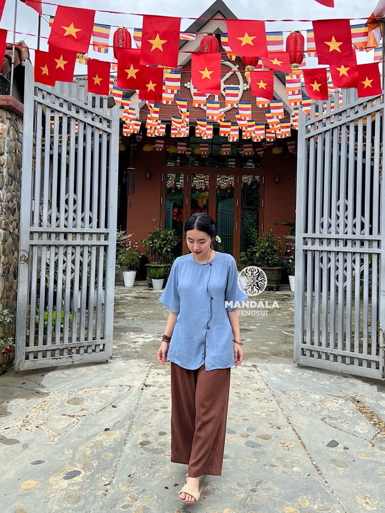 Trang Phục Hải Đường - Xanh biển