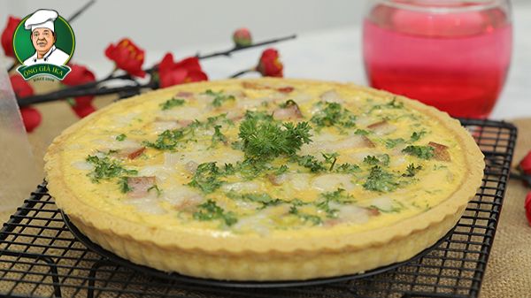 [Vào bếp ngày Tết cùng Ông già Ika] Bánh Tart mặn kiểu Pháp siêu ngon cho mâm cỗ ngày Tết