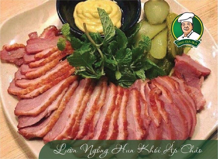 LƯỜN NGỖNG HUN KHÓI ĐƯỢC CHẾ BIẾN TỪ NGỖNG TƯƠI NGUYÊN MIẾNG