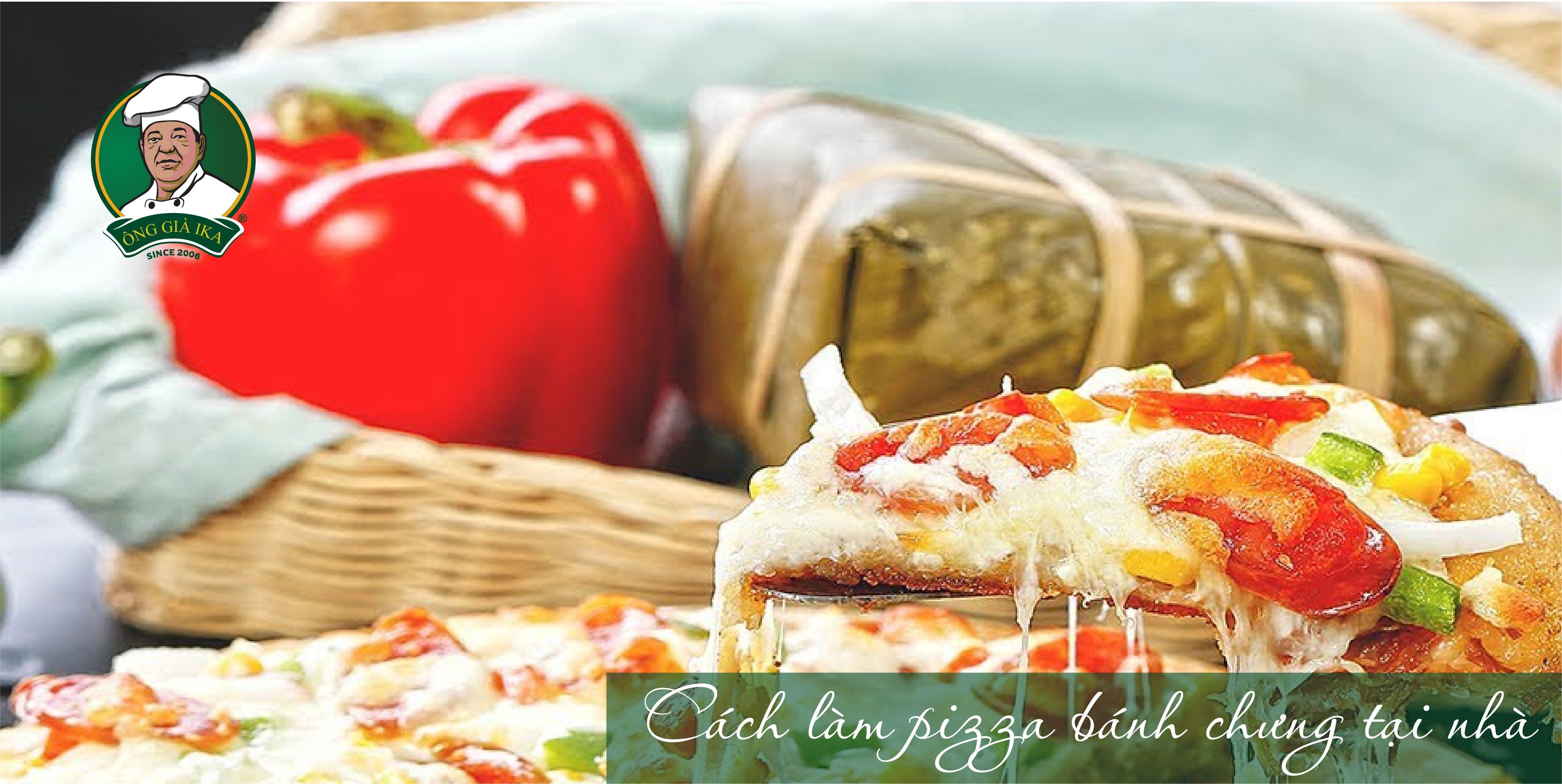 Pizza bánh chưng - HOT TREND ngày Tết đảm bảo “bao nghiền”