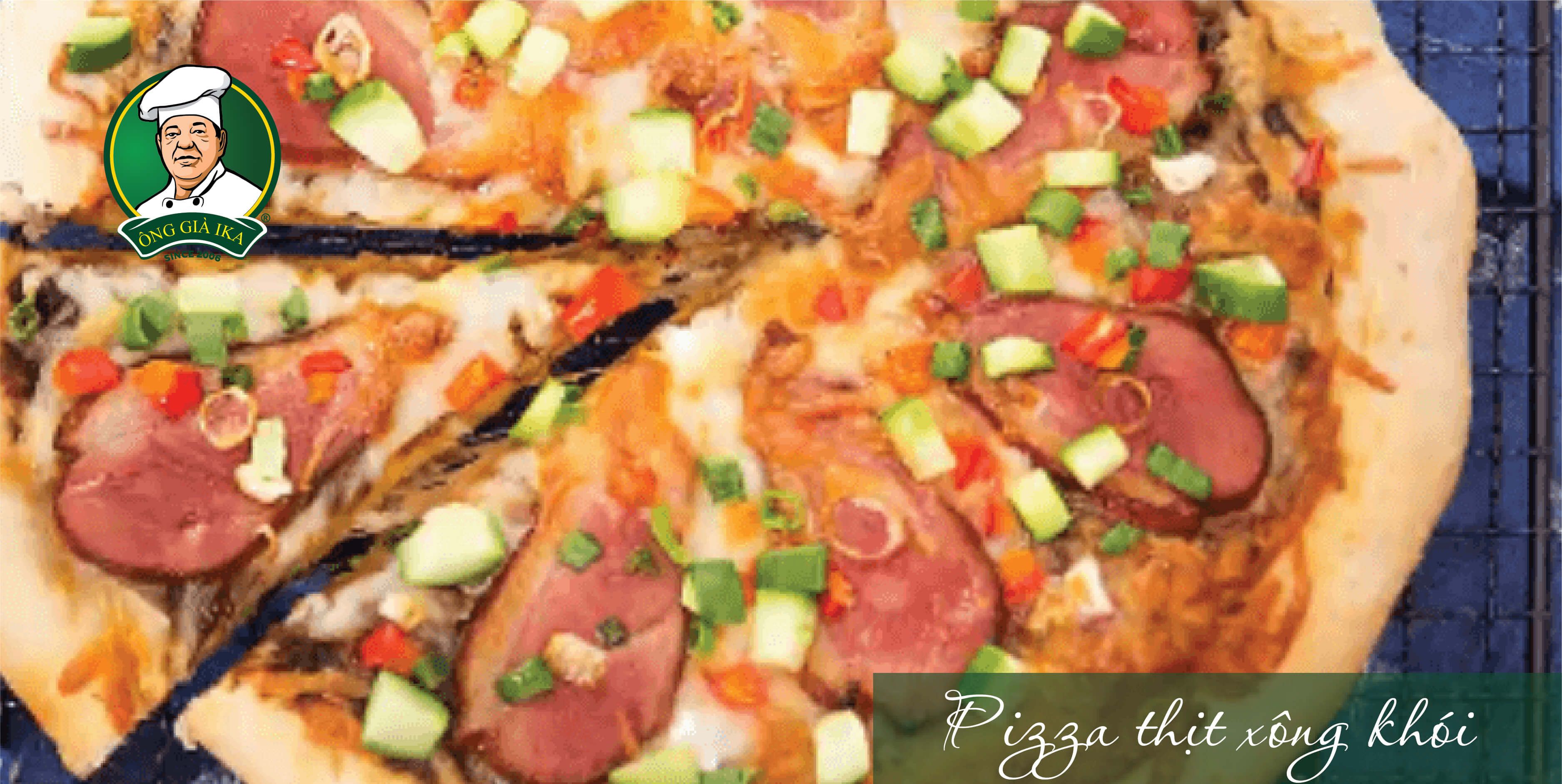 Đầu bếp nhà hàng 5 SAO chia sẻ cách làm pizza thịt hun khói