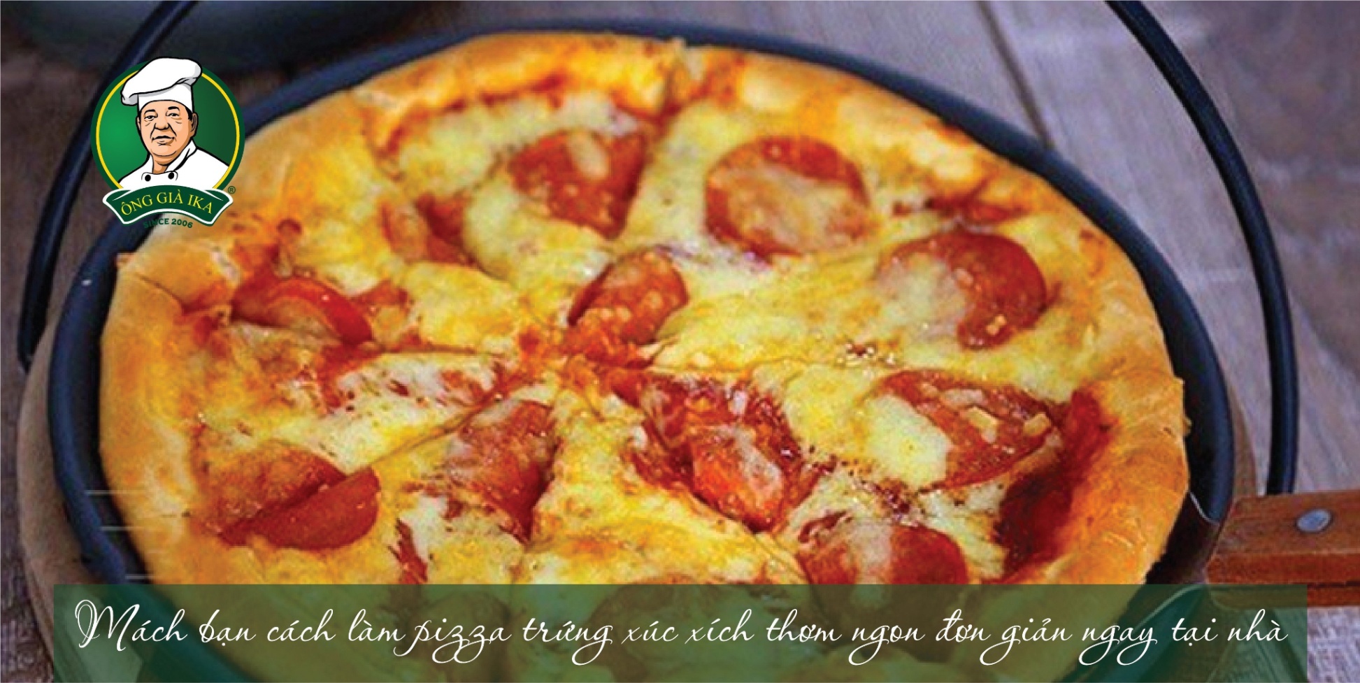 Mách bạn cách làm pizza trứng xúc xích thơm ngon đơn giản ngay tại nhà