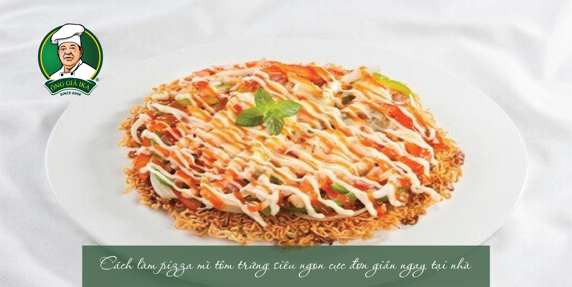 Cách làm pizza mì tôm trứng siêu ngon cực đơn giản ngay tại nhà