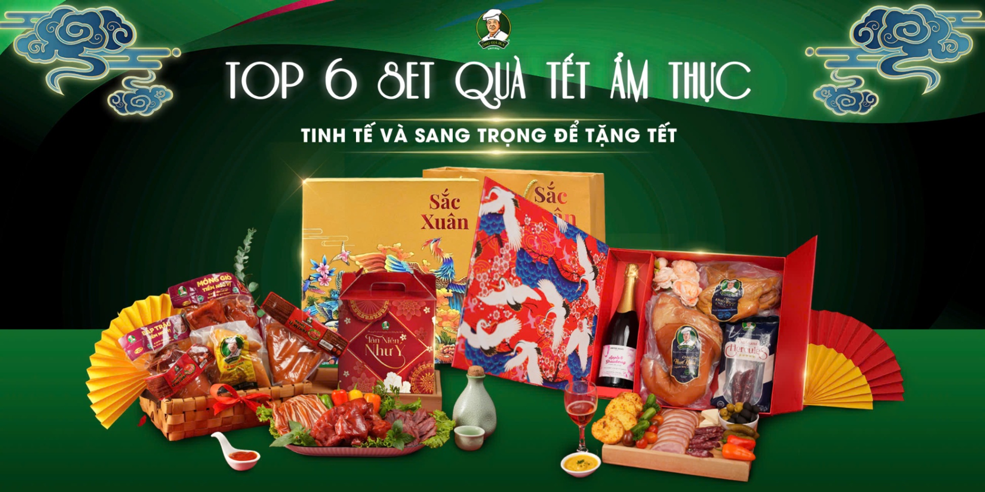 Top 6 set quà Tết ẩm thực tinh tế và sang trọng để tặng Tết